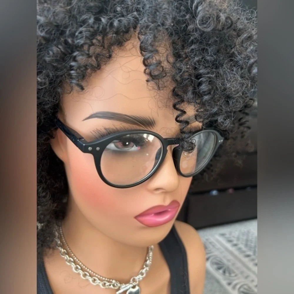 ✨NEW Nerd Stylish Black Clear Frame Glasses